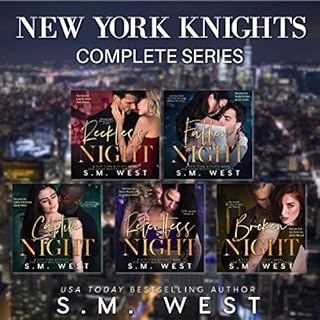 New York Knights Audiolibro Por S. M. West arte de portada