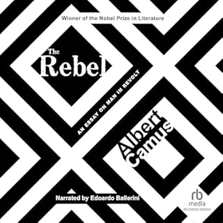 The Rebel Audiolibro Por Albert Camus arte de portada