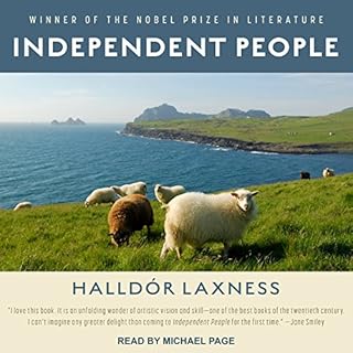 Independent People Audiolibro Por Halld&oacute;r Laxness arte de portada