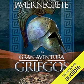 Diseño de la portada del título La gran aventura de los griegos