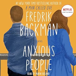 Anxious People Audiolibro Por Fredrik Backman arte de portada