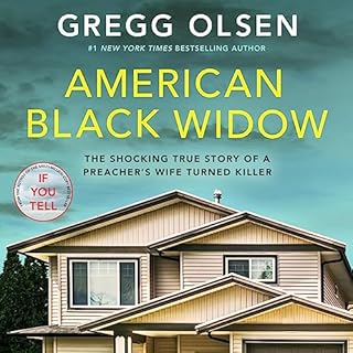 American Black Widow Audiolibro Por Gregg Olsen arte de portada