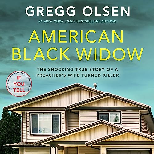 American Black Widow Audiolibro Por Gregg Olsen arte de portada