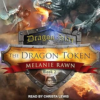 The Dragon Token Audiolibro Por Melanie Rawn arte de portada