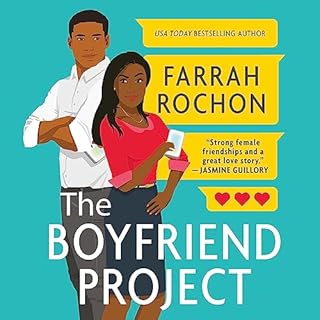 The Boyfriend Project Audiolibro Por Farrah Rochon arte de portada