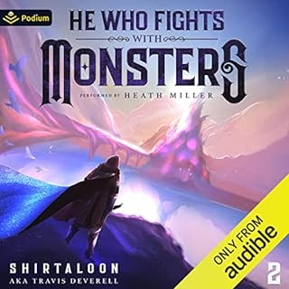 He Who Fights with Monsters 2 Audiolibro Por Shirtaloon, Travis Deverell arte de portada