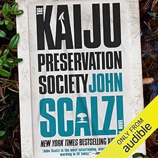 The Kaiju Preservation Society Audiolibro Por John Scalzi arte de portada