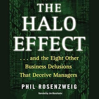 The Halo Effect Audiolibro Por Phil Rosenzweig arte de portada