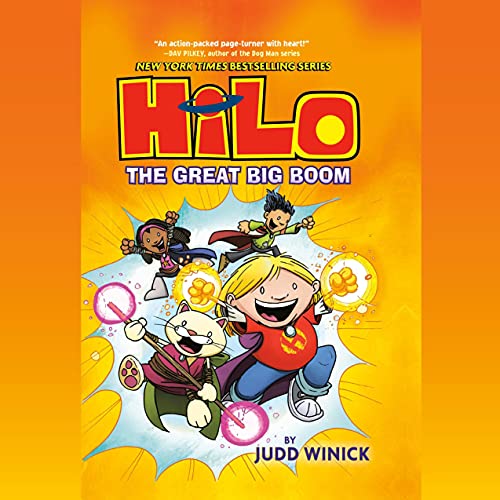 The Great Big Boom Audiolivro Por Judd Winick capa