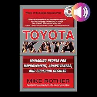 Toyota Kata Audiobook By Mike Rother cover art