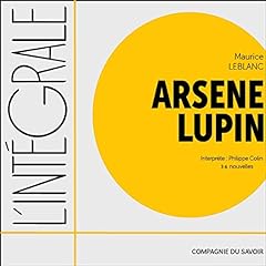 Page de couverture de Arsene Lupin. 36 nouvelles