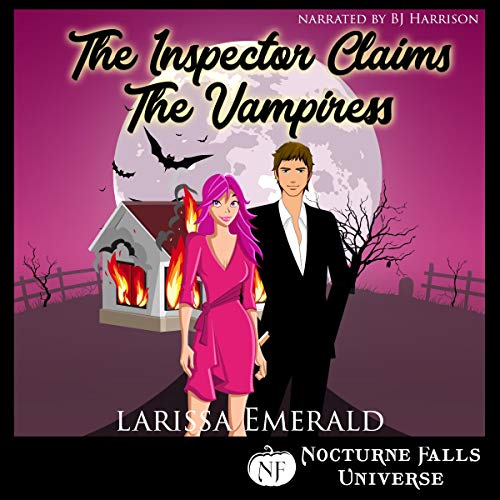 The Inspector Claims the Vampiress Audiolibro Por Larissa Emerald arte de portada