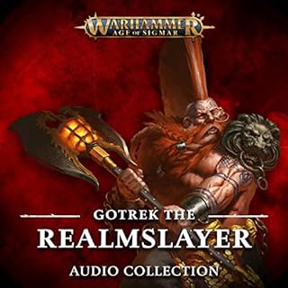 Gotrek the Realmslayer Audiolibro Por David Guymer arte de portada