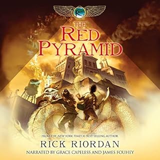 The Red Pyramid Audiobook By Rick Riordan cover art