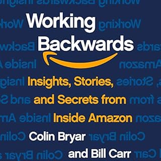 Working Backwards Audiolibro Por Colin Bryar, Bill Carr arte de portada