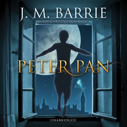 Peter Pan Audiolibro Por J. M. Barrie arte de portada