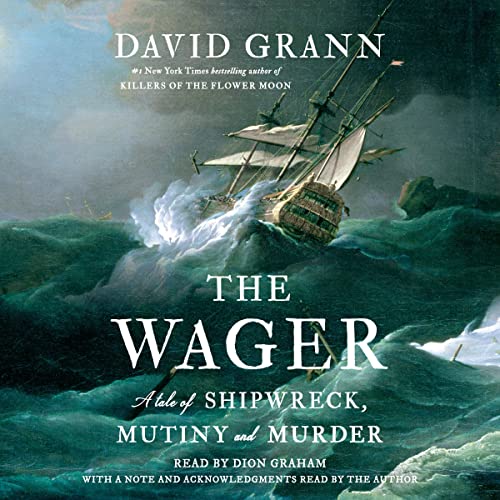 The Wager Audiolibro Por David Grann arte de portada