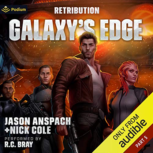 Diseño de la portada del título Galaxy's Edge, Part V