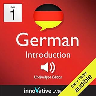 Learn German - Level 1: Introduction to German, Volume 1: Lessons 1-25 Audiolibro Por Innovative Language Learning arte de po