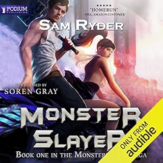 Warrior: Monster Slayer Audiolibro Por Sam Ryder arte de portada