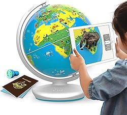 PlayShifu Educational Globe for Kids with 1000+ Facts on Animals, Places, Monuments and More - Orboot Earth Au