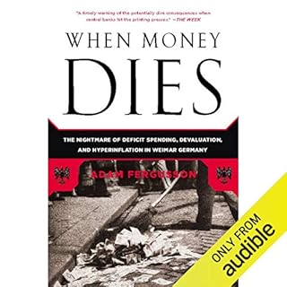 When Money Dies Audiolibro Por Adam Fergusson arte de portada