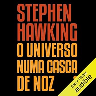 O universo numa casca de noz Audiolivro Por Stephen Hawking capa