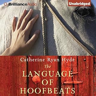 The Language of Hoofbeats Audiolibro Por Catherine Ryan Hyde arte de portada