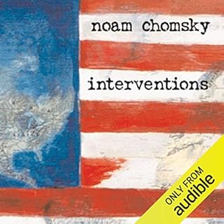 Interventions Audiolibro Por Noam Chomsky arte de portada