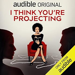 I Think You're Projecting Audiolibro Por Cora Frazier arte de portada