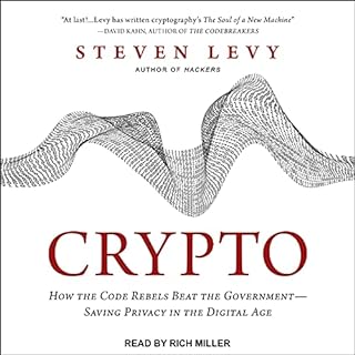 Crypto Audiolibro Por Steven Levy arte de portada
