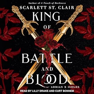 King of Battle and Blood Audiolibro Por Scarlett St. Clair arte de portada