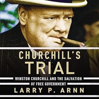 Churchill's Trial Audiolibro Por Dr. Larry Arnn arte de portada