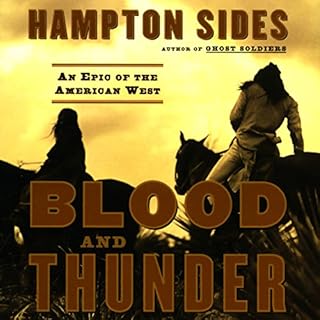 Blood and Thunder Audiolibro Por Hampton Sides arte de portada