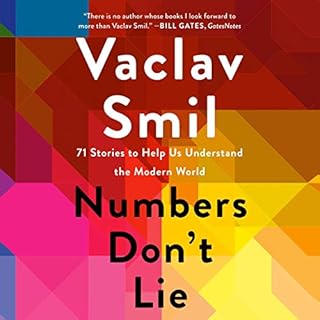 Numbers Don't Lie Audiolibro Por Vaclav Smil arte de portada