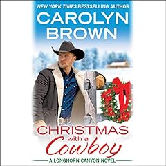 Christmas with a Cowboy Audiolibro Por Carolyn Brown arte de portada