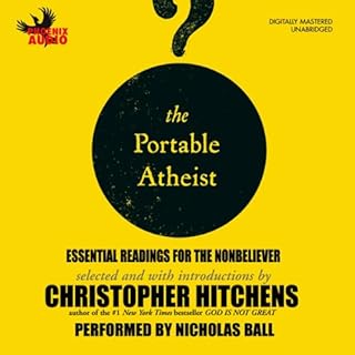 The Portable Atheist Audiolibro Por Christopher Hitchens arte de portada
