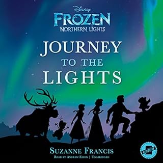 Frozen Northern Lights Audiolibro Por Suzanne Francis, Disney Press arte de portada