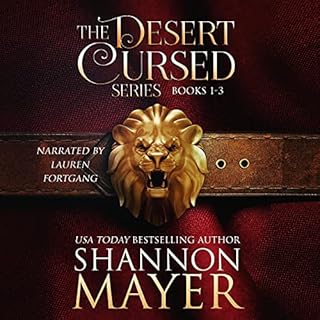 The Desert Cursed Series Boxset, Books 1-3 Audiolibro Por Shannon Mayer arte de portada