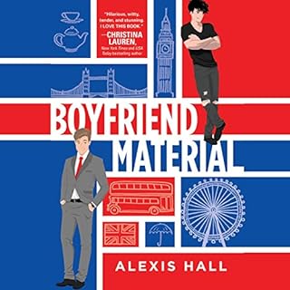 Boyfriend Material Audiolibro Por Alexis Hall arte de portada