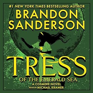 Tress of the Emerald Sea Audiolibro Por Brandon Sanderson arte de portada