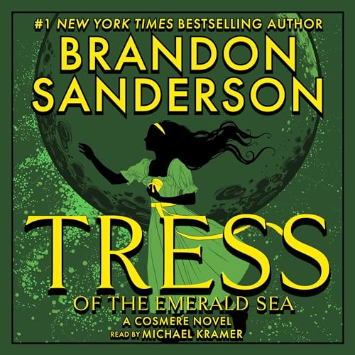 Tress of the Emerald Sea Audiolibro Por Brandon Sanderson arte de portada