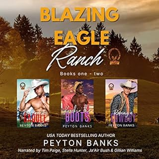 Blazing Eagle Ranch Boxset Audiolibro Por Peyton Banks arte de portada