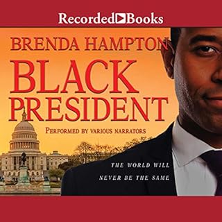 Black President Audiolibro Por Brenda Hampton arte de portada