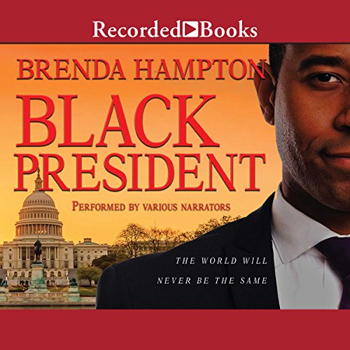 Black President Audiolibro Por Brenda Hampton arte de portada