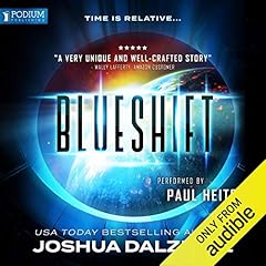 Blueshift Audiolibro Por Joshua Dalzelle arte de portada