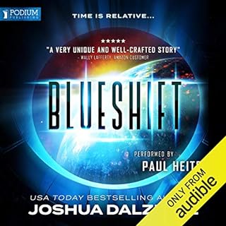 Blueshift Audiolibro Por Joshua Dalzelle arte de portada