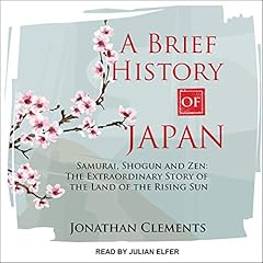 A Brief History of Japan Audiolibro Por Jonathan Clements arte de portada