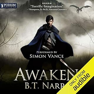 Awaken Audiolibro Por B. T. Narro arte de portada