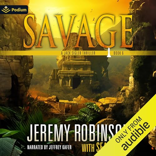 Savage Audiolibro Por Jeremy Robinson, Sean Ellis arte de portada